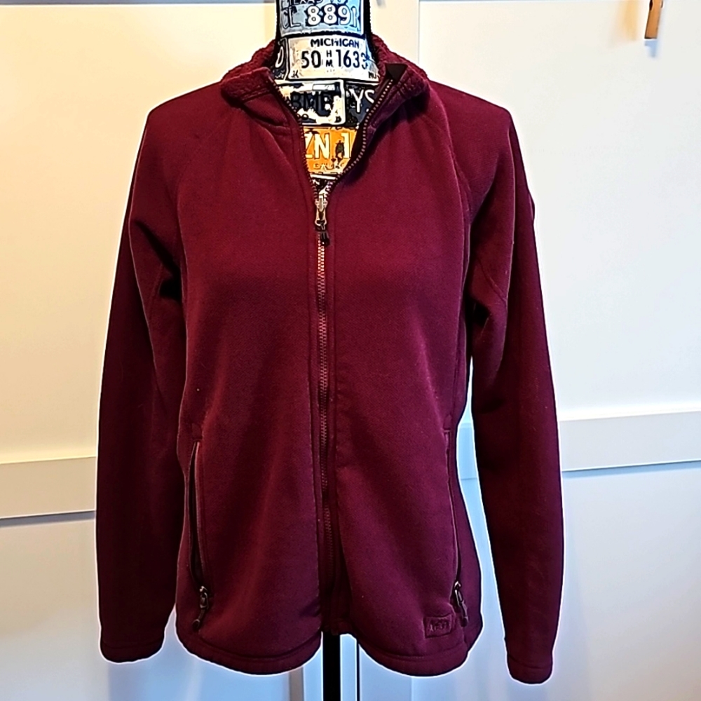 Women's REI zip up thermal jacket
